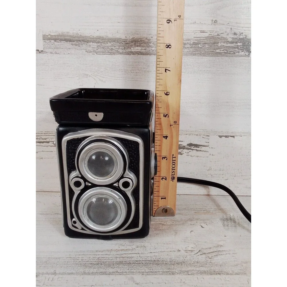 Scentsy Still Frame Antique Camera Retired Wax Warmer